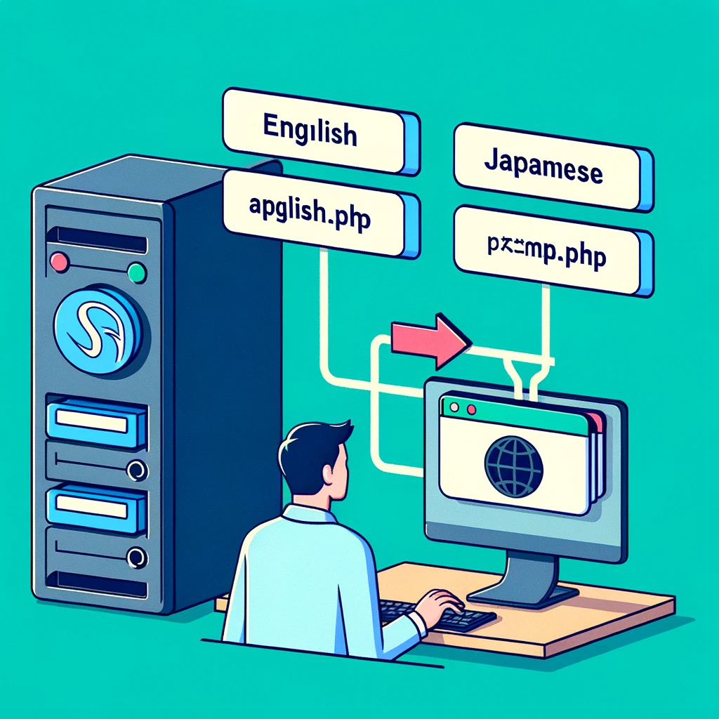 phpで多言語を切り替える方法