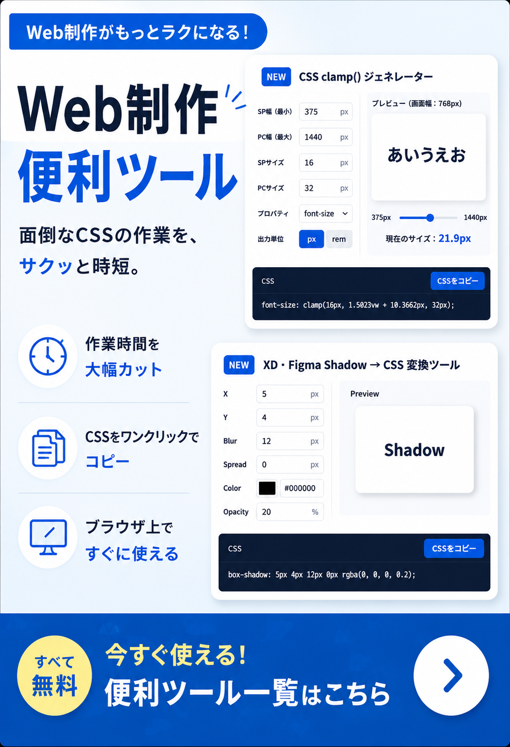 コピペで使えるスニペット集